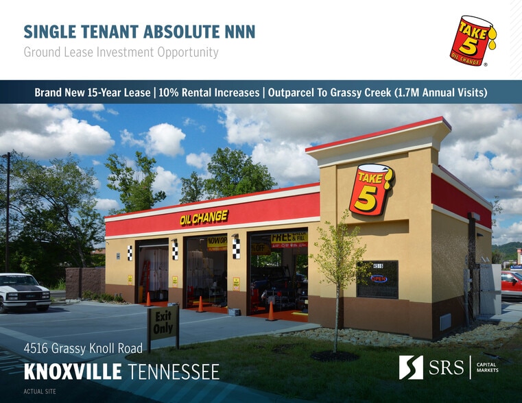 4516 Grassy Knoll Rd, Knoxville, TN à vendre - Photo principale – Image 1 sur 10