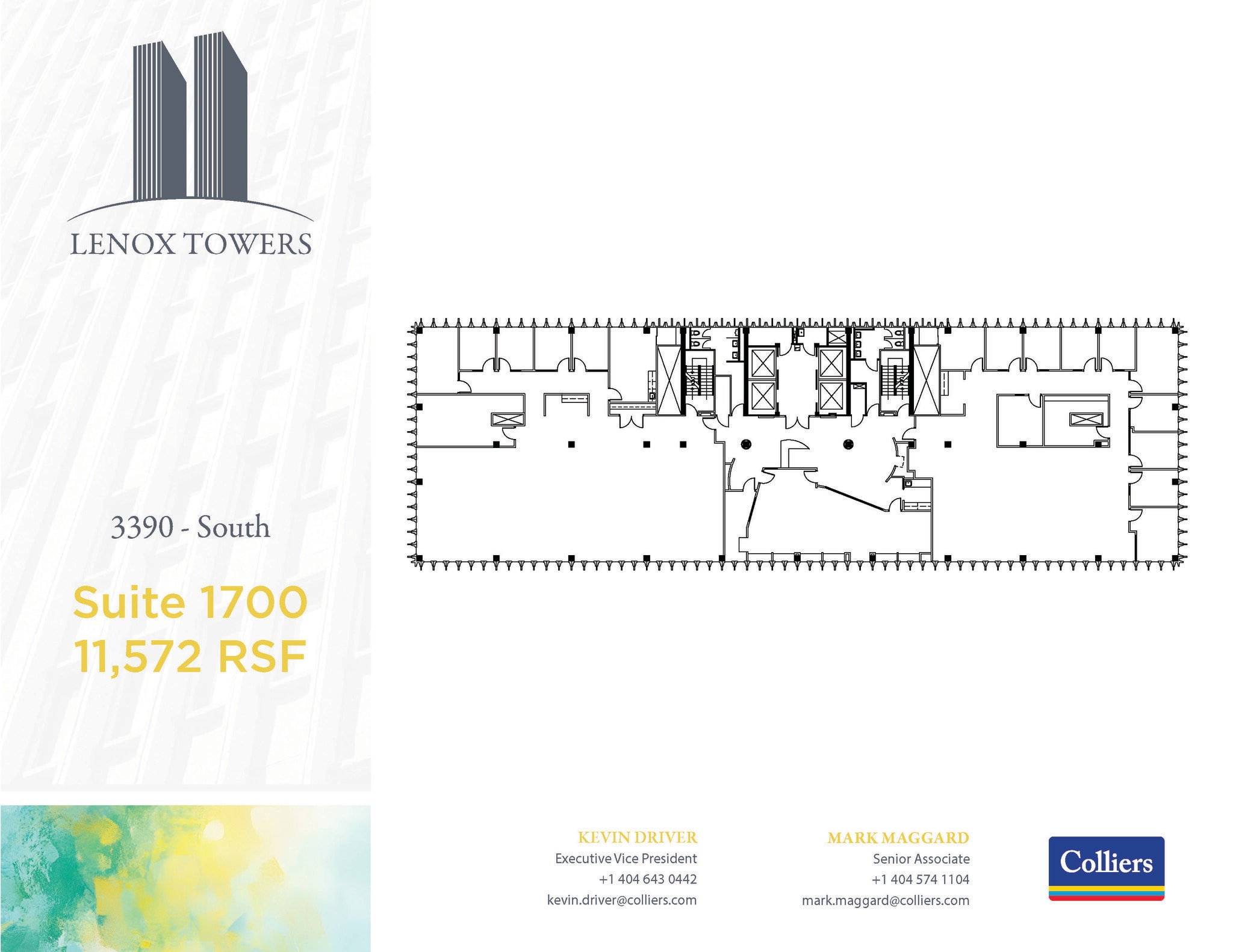 3400 Peachtree Rd NE, Atlanta, GA à louer Plan d’étage– Image 1 sur 1