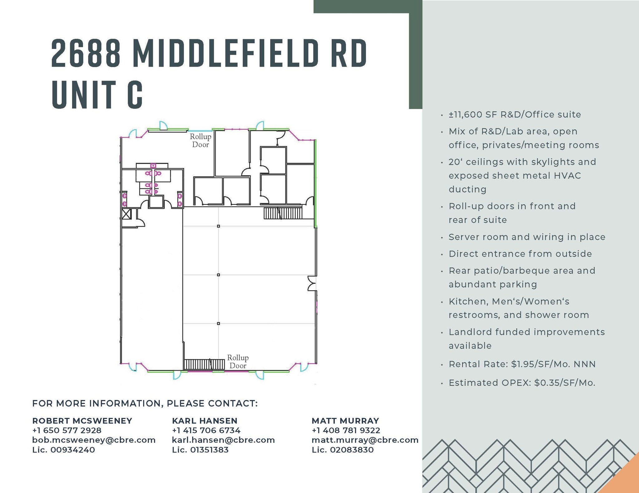 2682 Middlefield Rd, Redwood City, CA à louer Photo de l’immeuble– Image 1 sur 1