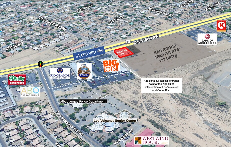 455 Coors Blvd NW, Albuquerque, NM à louer - Photo principale – Image 1 sur 8