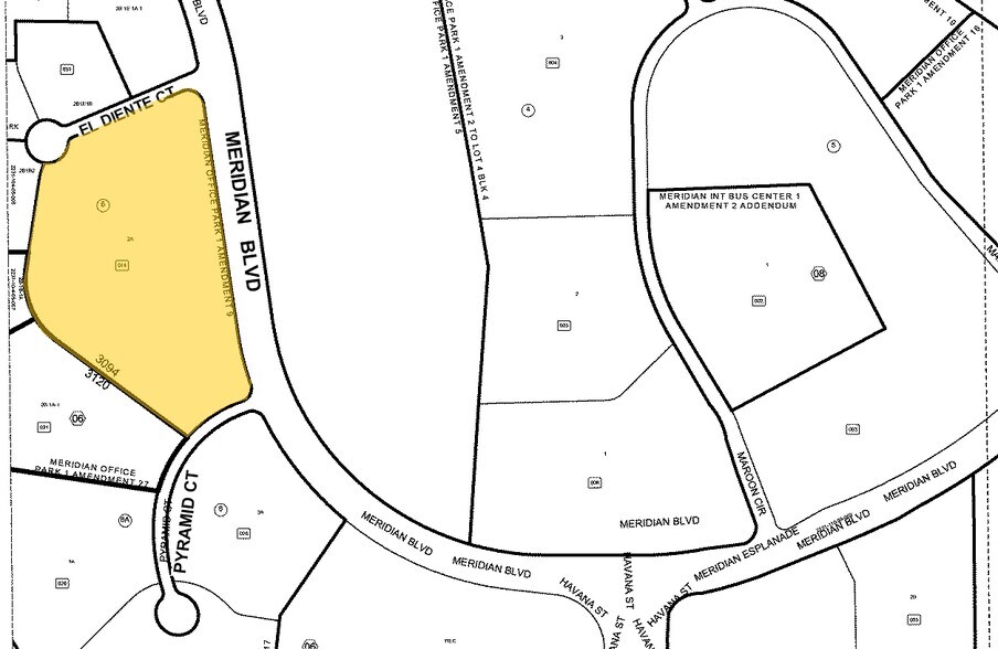 9777 Pyramid Ct, Englewood, CO à louer - Plan cadastral – Image 2 sur 20