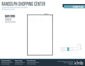 12205-12275 Nebel St, Rockville, MD à louer Plan de site– Image 1 sur 1