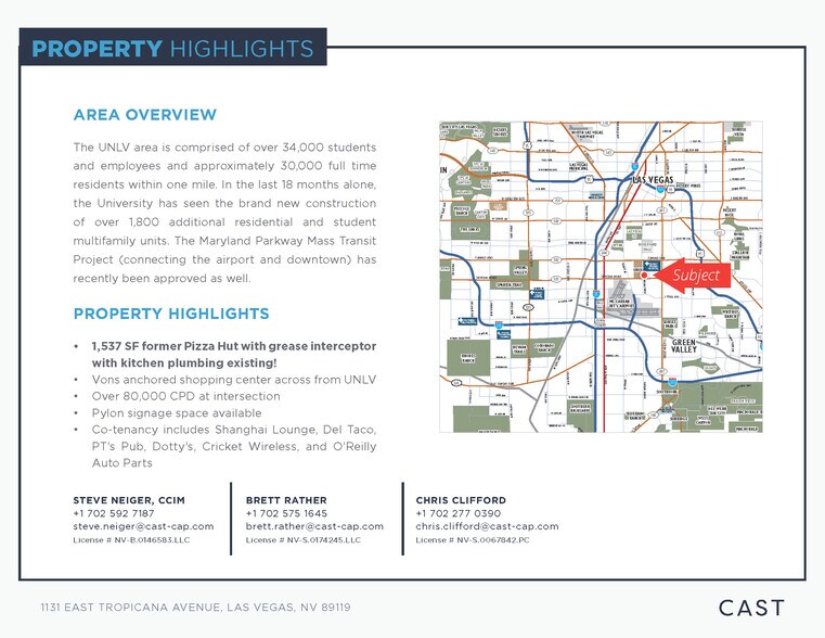 1131 E Tropicana Ave, Las Vegas, NV à louer - Photo de l’immeuble – Image 2 sur 7