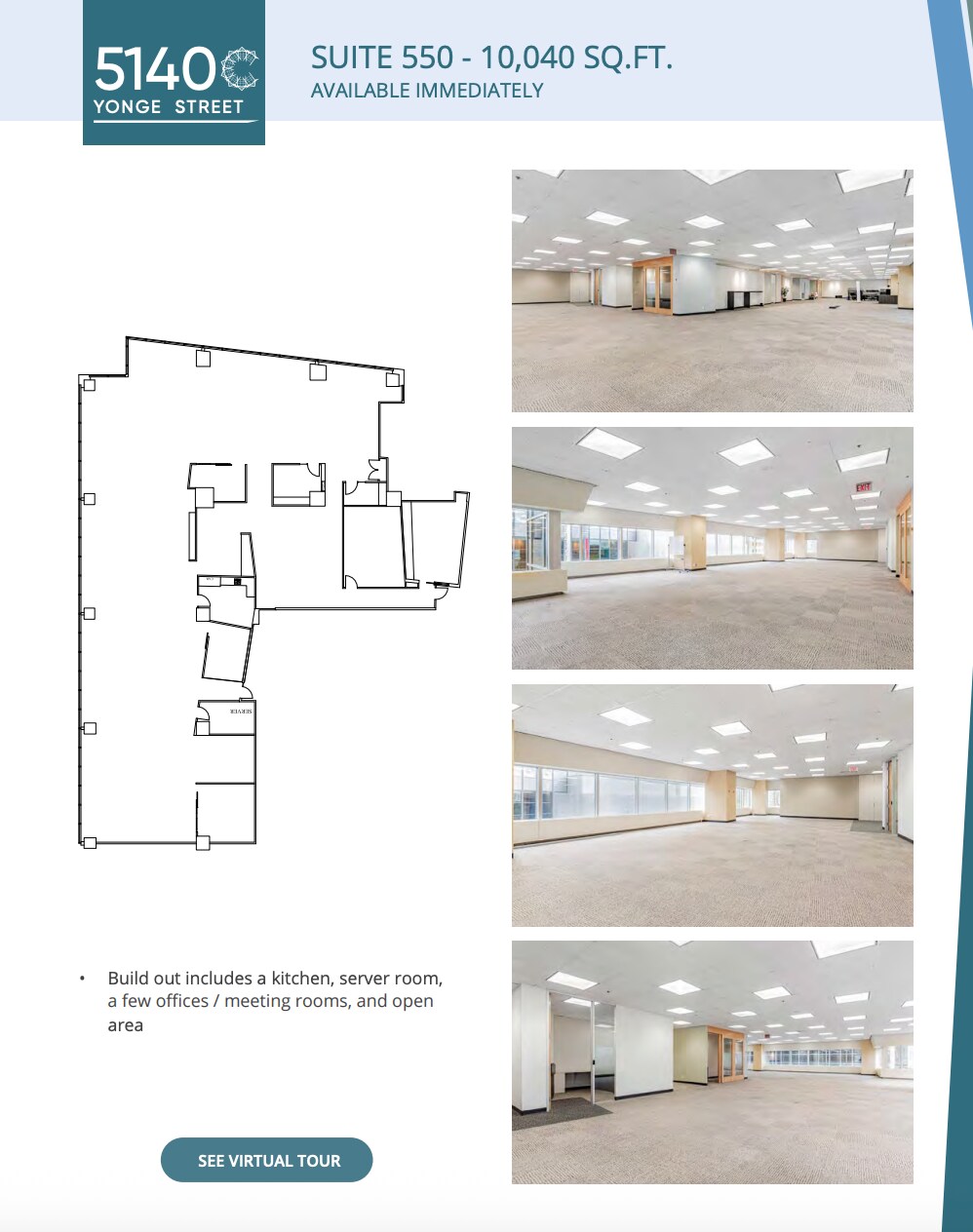 5140-5160 Yonge St, Toronto, ON à louer Plan d’étage– Image 1 sur 1