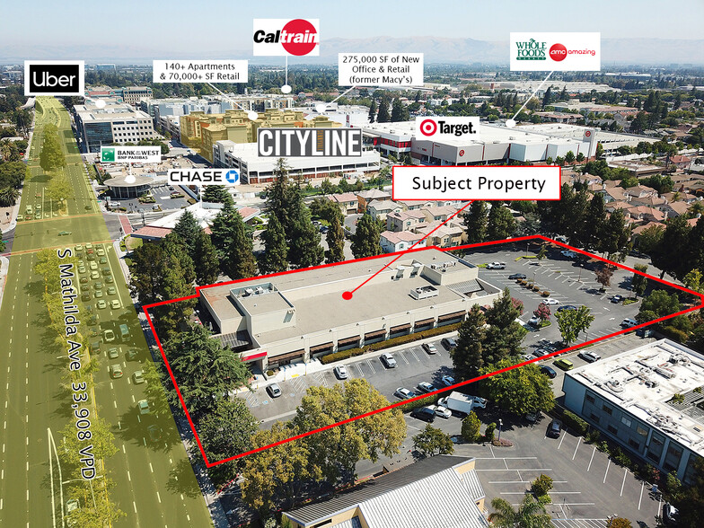 440-444 S Mathilda Ave, Sunnyvale, CA à louer - Photo de l’immeuble – Image 1 sur 8