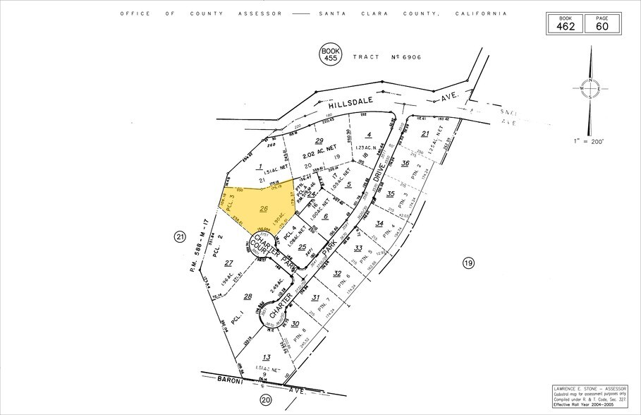 3751 Charter Park Dr, San Jose, CA à louer - Plan cadastral – Image 3 sur 3