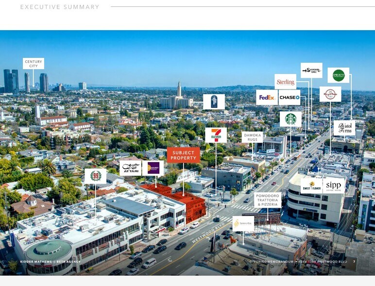 1386-1388 Westwood Blvd, Los Angeles, CA à vendre - Photo de l’immeuble – Image 3 sur 10