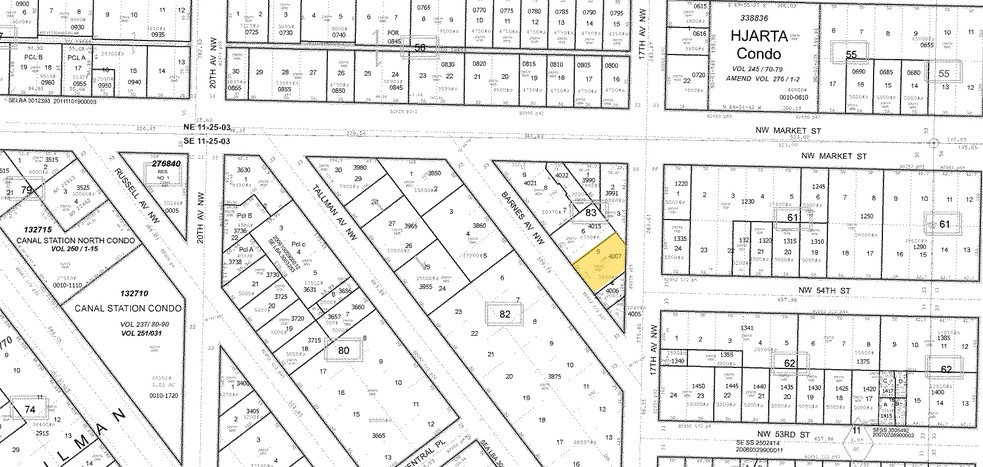 5410-5420 Barnes Ave NW, Seattle, WA à louer - Plan cadastral – Image 2 sur 2