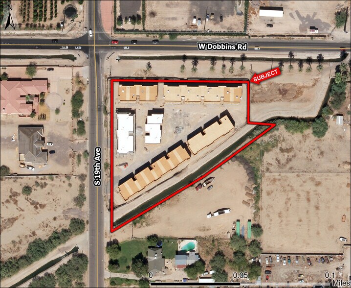 Sec of 19th Ave & Dobbins Rd, Phoenix, AZ à vendre - Aérien – Image 1 sur 6