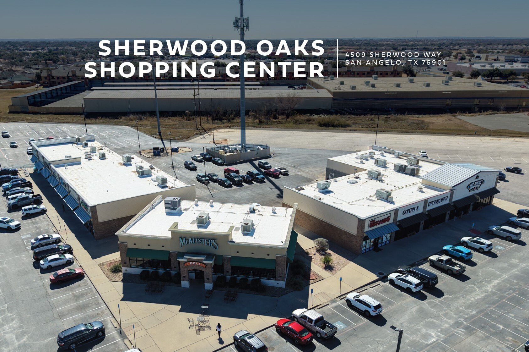 4509-4521 Sherwood Way, San Angelo, TX à vendre Photo principale– Image 1 sur 10