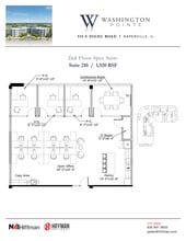 535 E Diehl Rd, Naperville, IL à louer Plan d’étage– Image 1 sur 1