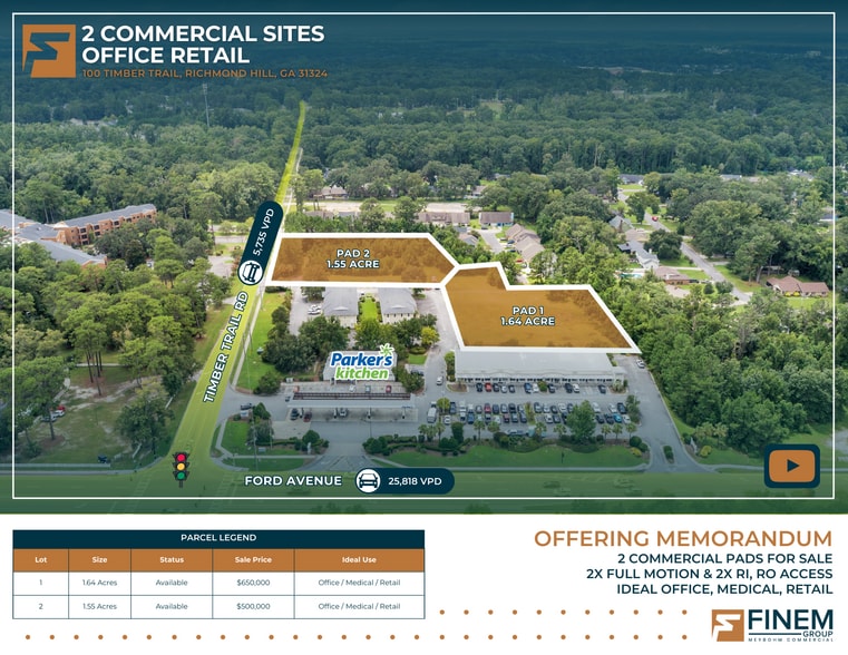 100 Timber Trail Road, Richmond Hill, GA à vendre - Photo principale – Image 1 sur 22