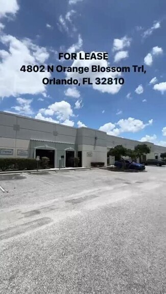 Plus de détails pour 4780-4806 N Orange Blossom Trl, Orlando, FL - Local d'activités à louer