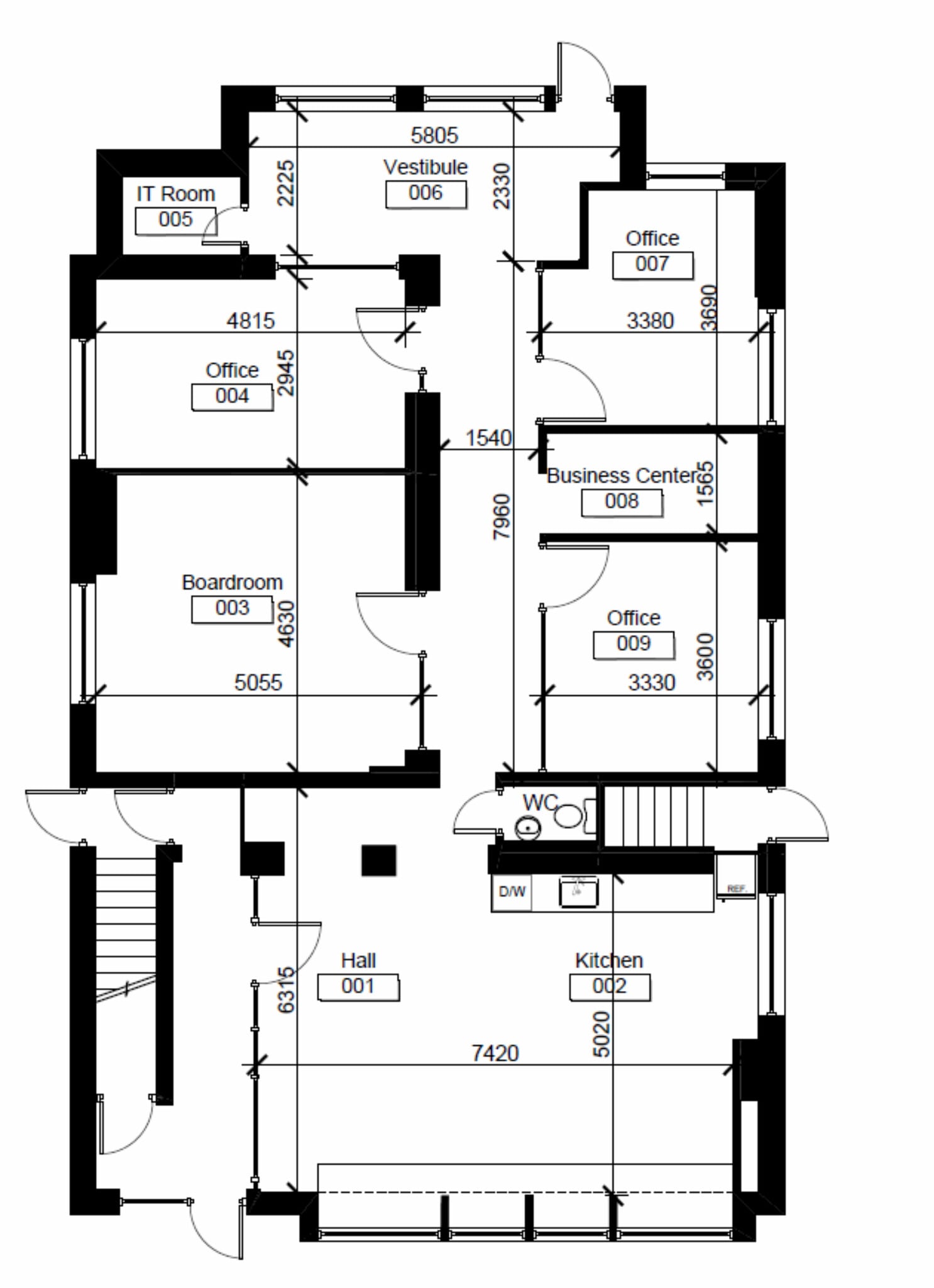 239 Argyle Ave, Ottawa, ON à louer Plan d’étage– Image 1 sur 5