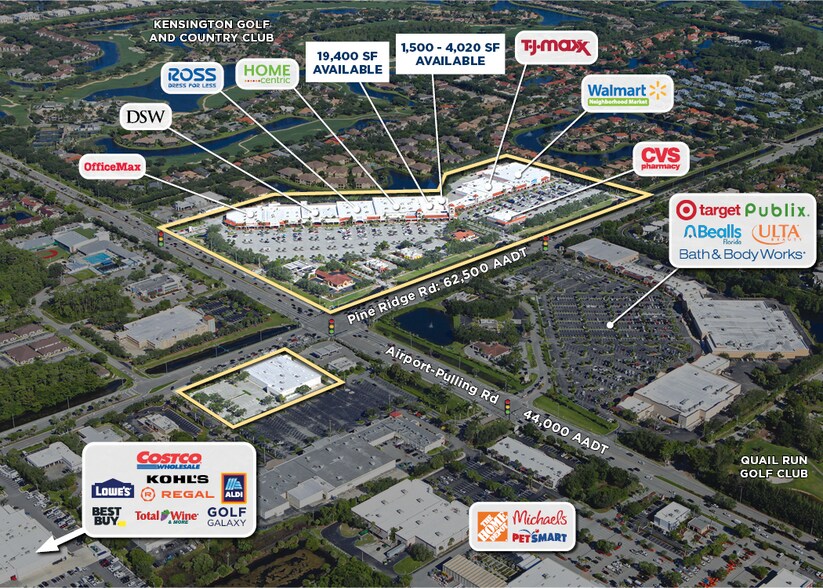 5010-5066 Airport Pulling Rd N, Naples, FL à louer - Aérien – Image 2 sur 4
