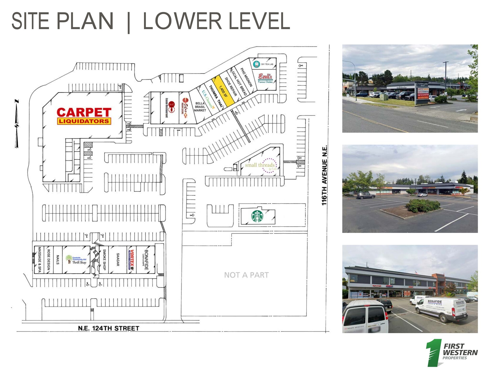 12400-12539 116th Ave NE, Kirkland, WA à louer Plan de site– Image 1 sur 1