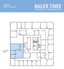 101 Summit Ave, Fort Worth, TX à louer Plan d’étage– Image 1 sur 1