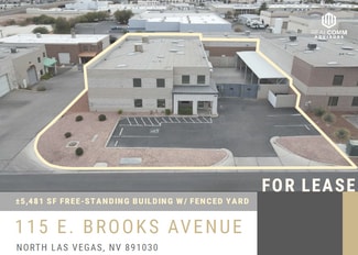 Plus de détails pour 115 E Brooks Ave, North Las Vegas, NV - Industriel/Logistique à louer