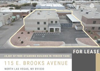 Plus de détails pour 115 E Brooks Ave, North Las Vegas, NV - Industriel/Logistique à louer