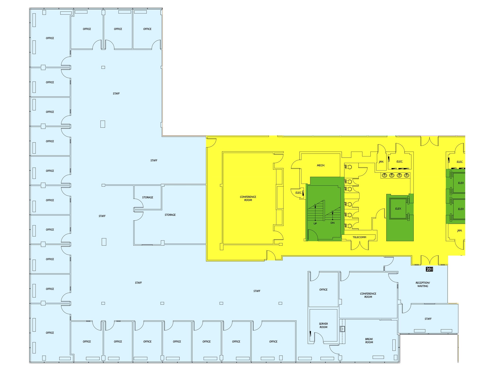 2301 Research Blvd, Rockville, MD à louer Plan d’étage– Image 1 sur 1