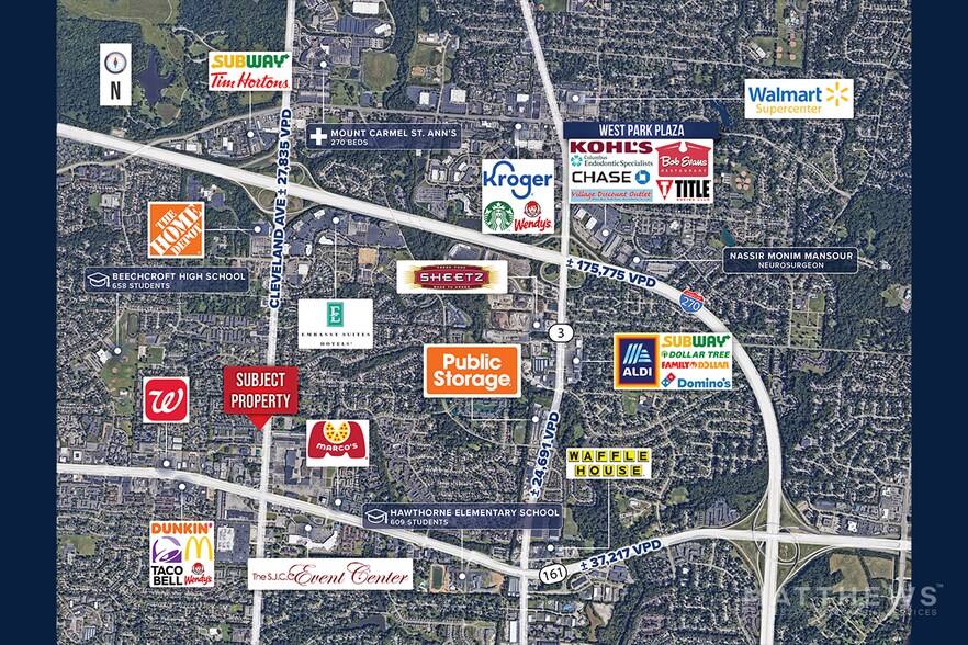 5819 Cleveland Ave, Columbus, OH à vendre - Photo de l’immeuble – Image 3 sur 3