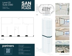 5847 San Felipe St, Houston, TX à louer Plan d’étage– Image 1 sur 2