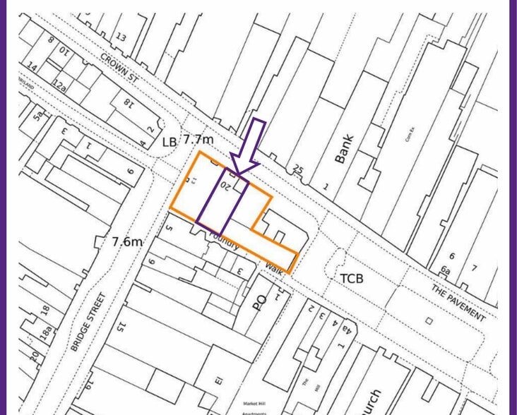20-22 Crown St, St Ives à louer - Plan cadastral – Image 2 sur 2