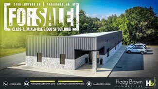 Plus de détails pour 2406 Linwood Dr, Paragould, AR - Local d’activités à vendre