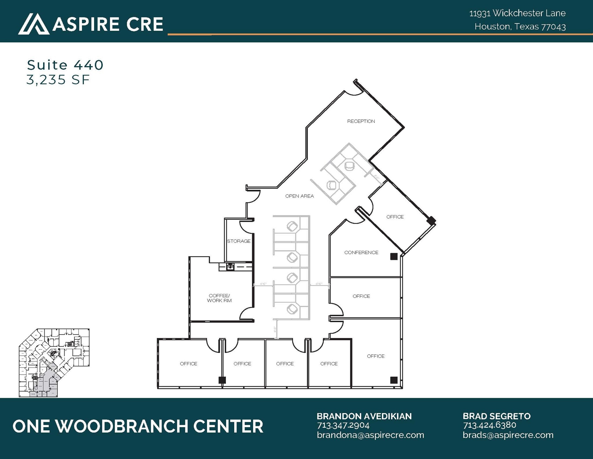 11931 Wickchester Ln, Houston, TX à louer Plan d’étage– Image 1 sur 1