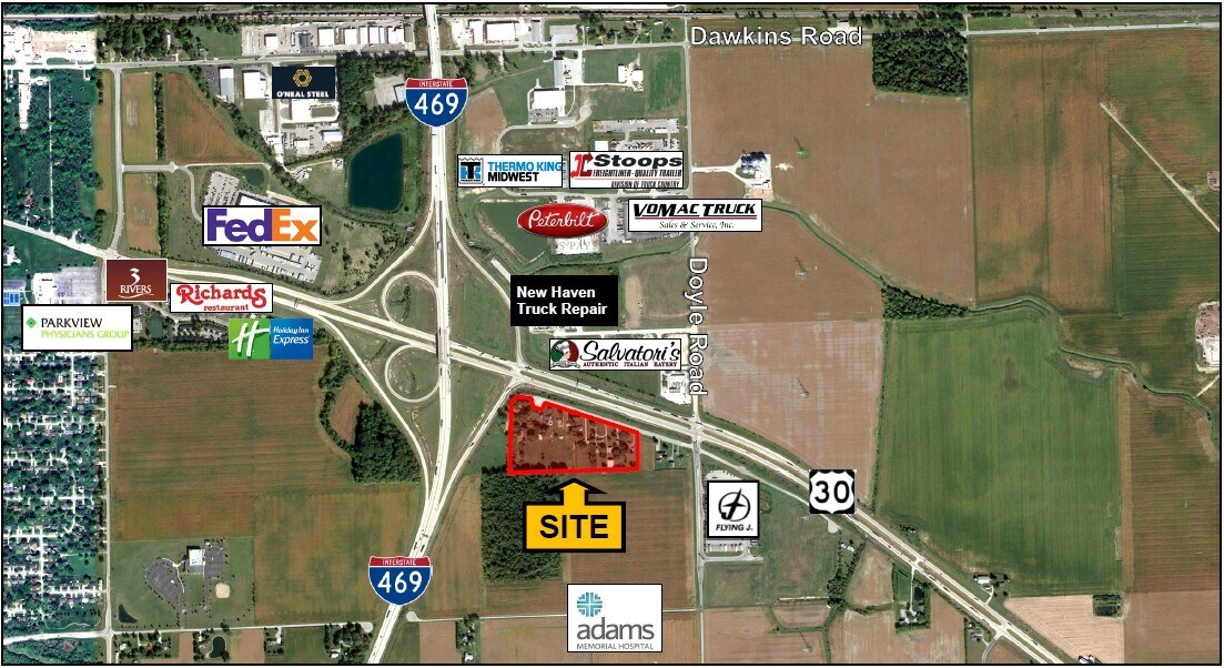 11926-12222 US Highway 30 E, New Haven, IN à vendre Photo principale– Image 1 sur 4