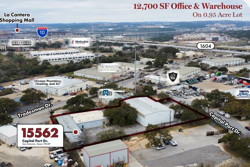 15562 Capital Port Dr, San Antonio, TX à louer - Aérien – Image 3 sur 45
