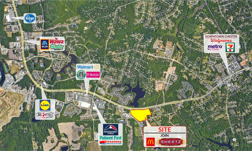 12420 Iron Bridge Rd, Chester, VA à louer - Photo de l’immeuble – Image 1 sur 3