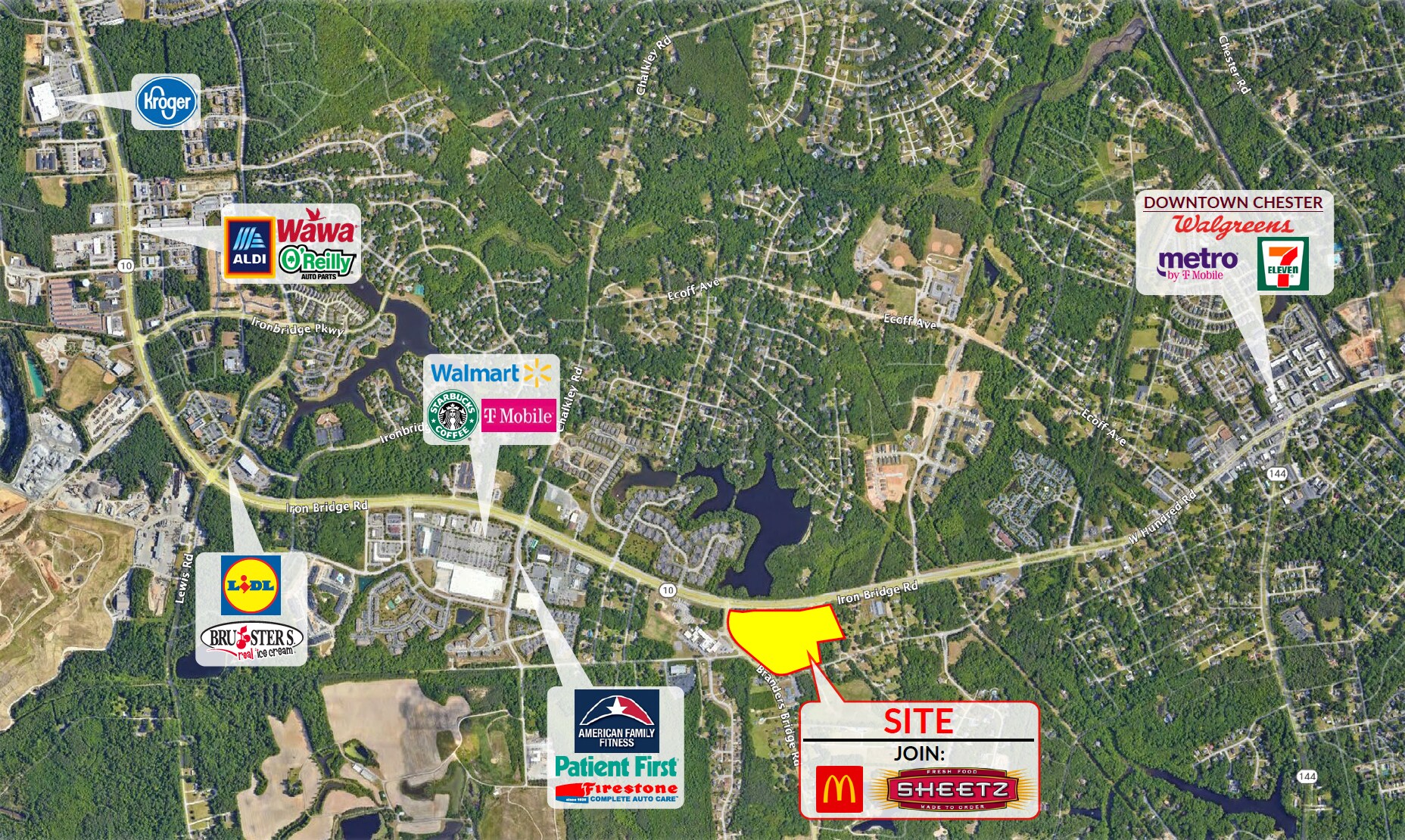 12420 Iron Bridge Rd, Chester, VA à louer Photo de l’immeuble– Image 1 sur 4