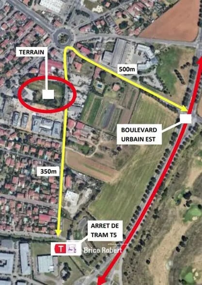 Terrain dans Bron à vendre - Photo de l’immeuble – Image 2 sur 2