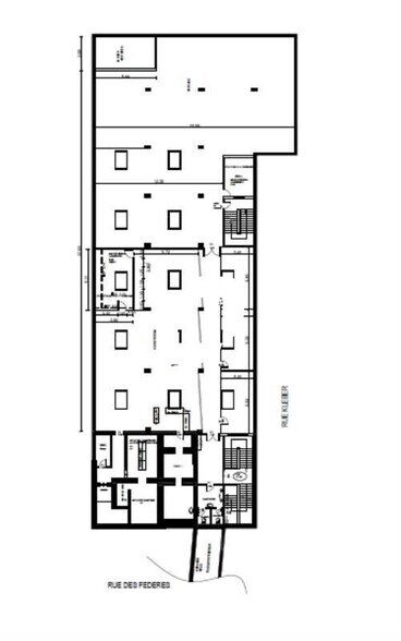 Local d’activités dans Montreuil à louer - Plan d’étage – Image 2 sur 11