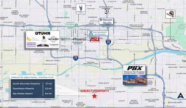 6243 S 12th Pl, Phoenix, AZ - VUE AÉRIENNE  vue de carte