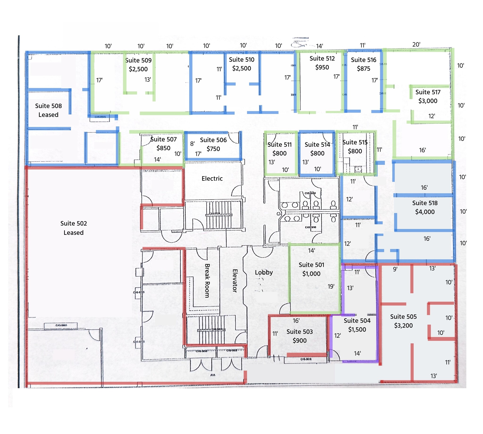 609 W Johnson Ave, Cheshire, CT à louer Plan d’étage– Image 1 sur 1