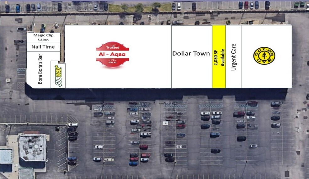 30880 Hoover, Warren, MI à louer - Plan de site – Image 2 sur 2