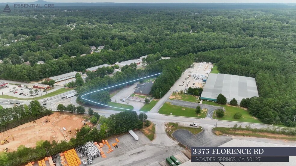 3375 Florence Rd, Powder Springs, GA à vendre - Vidéo sur l’annonce professionnelle – Image 2 sur 5