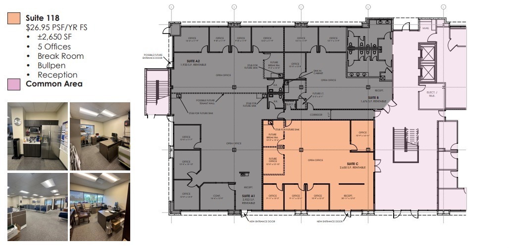 963 N Gilbert Rd, Gilbert, AZ à louer Plan d’étage– Image 1 sur 1