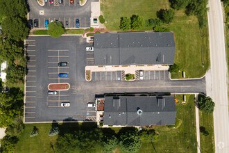 7416-7420 S County Line Rd, Burr Ridge, IL - Vue aérienne vue de carte
