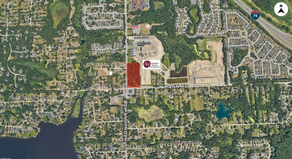 Clintonville Rd, Village of Clarkston, MI à vendre - Photo principale – Image 1 sur 2