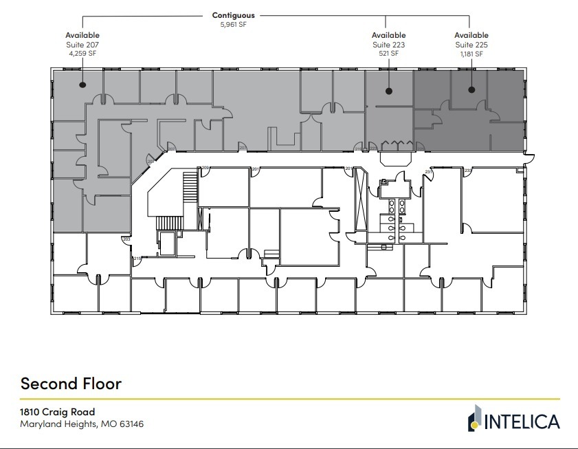 1810 Craig Rd, Saint Louis, MO à louer Plan d’étage– Image 1 sur 1