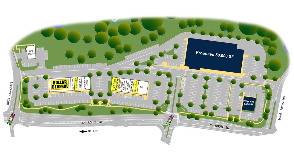 1485 Route 9D, Fishkill, NY à louer - Plan de site – Image 3 sur 6