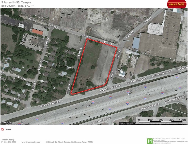 2500 S General Bruce Dr, Temple, TX à vendre - Aérien – Image 1 sur 2
