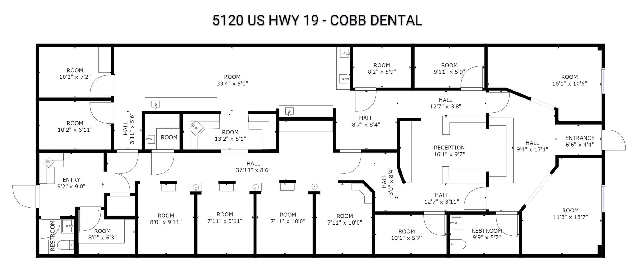 5114-5134 Us Highway 19, New Port Richey, FL à louer Plan de site– Image 1 sur 1