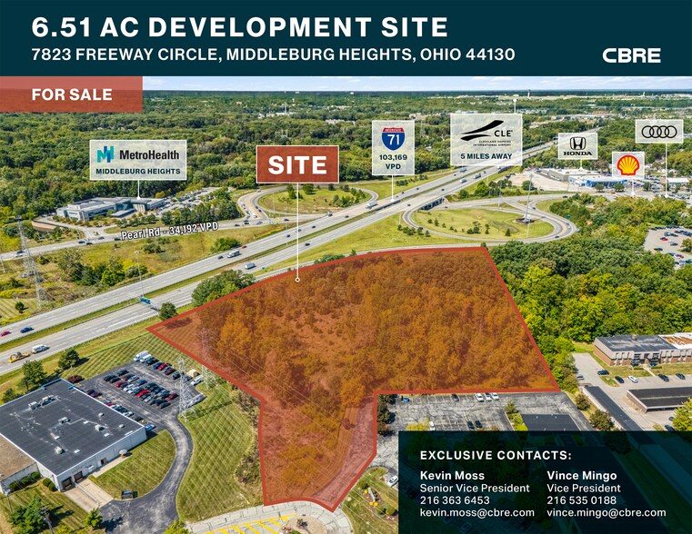7823 Freeway Cir, Middleburg Heights, OH à vendre - Photo principale – Image 1 sur 3