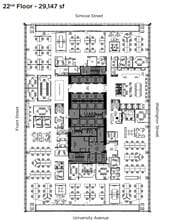 160 Front St W, Toronto, ON à louer Plan d’étage– Image 1 sur 1
