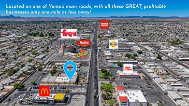 2550 S 4th Ave, Yuma, AZ à louer Aérien– Image 2 sur 22
