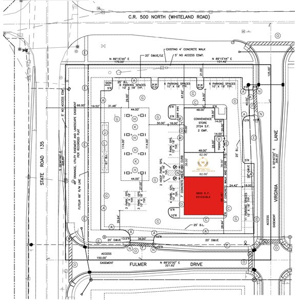 2994 Fulmer Dr, Bargersville, IN à louer - Plan d’étage – Image 2 sur 8
